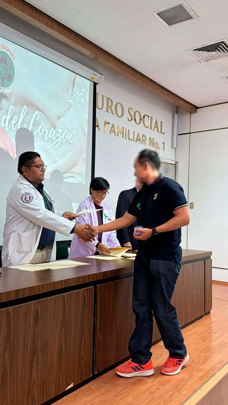 IMSS Hidalgo Reconoce a familias de personas donadoras de órganos y tejidos
