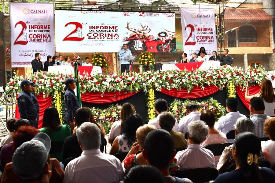 Sierra y Huasteca Ejemplo de Unidad, Reconstrucción y Paz Social Durante Los Segundos Informes Municipales