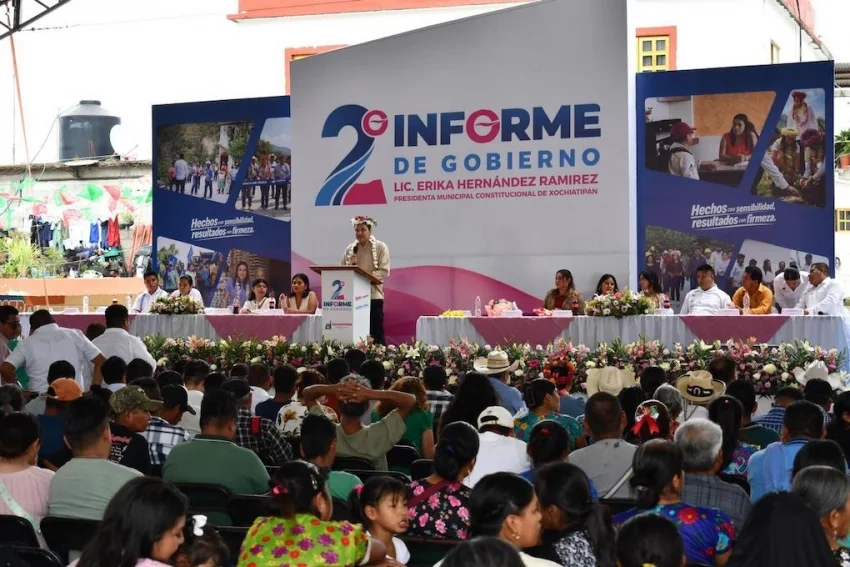 Xochiatipan Está de Pie, Fuerte y en Paz, Autoridades y Pueblo Trabajan Unidos