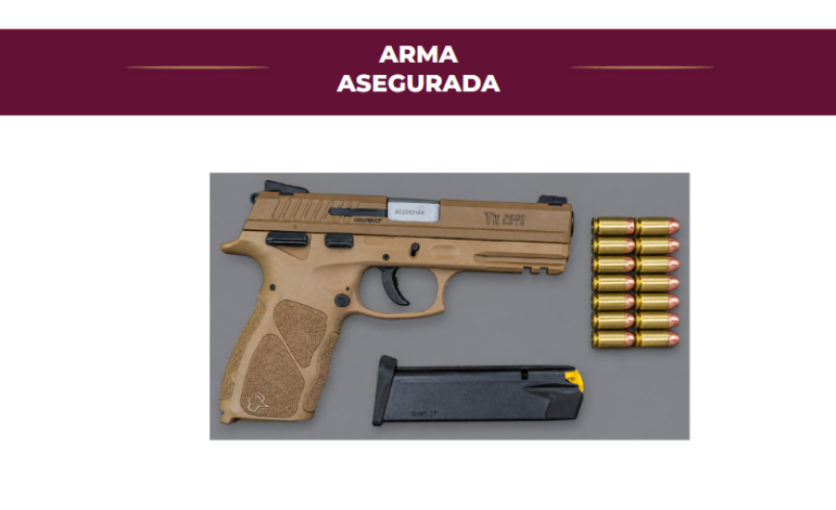 Aprehenden a dos hombres en posesión de narcóticos y un arma de fuego