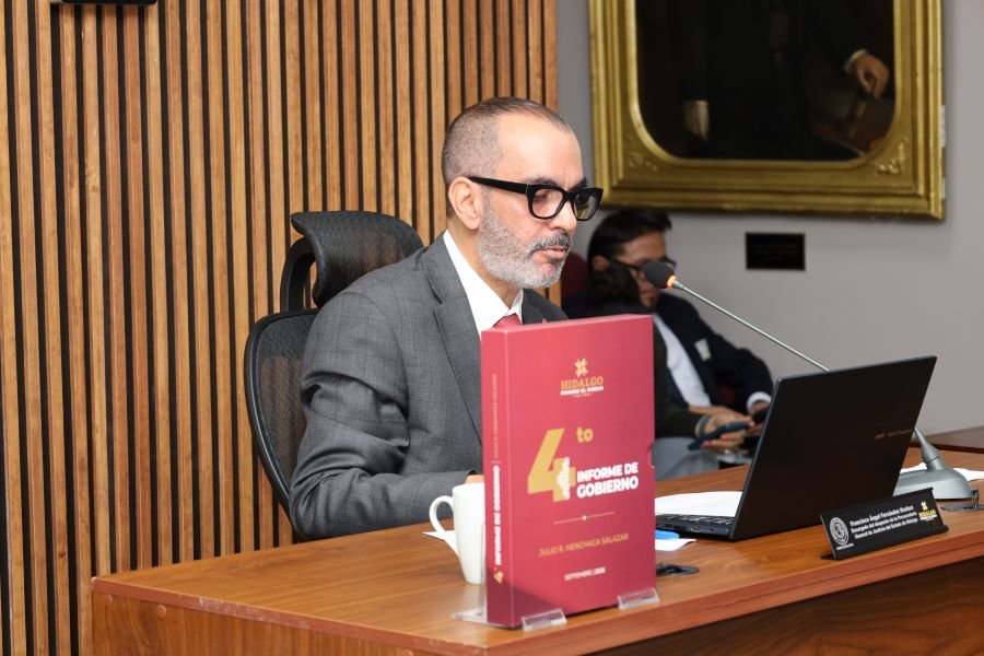 Francisco Fernández Hasbún, encargado de la PGJEH, comparece ante el Congreso y enfatiza avances en combate a la impunidad