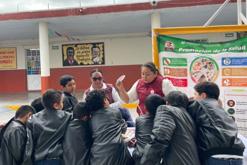 Fortalece SEPH Cultura de La Paz y Entornos Escolares Seguros Con Feria en Tepeji del Río