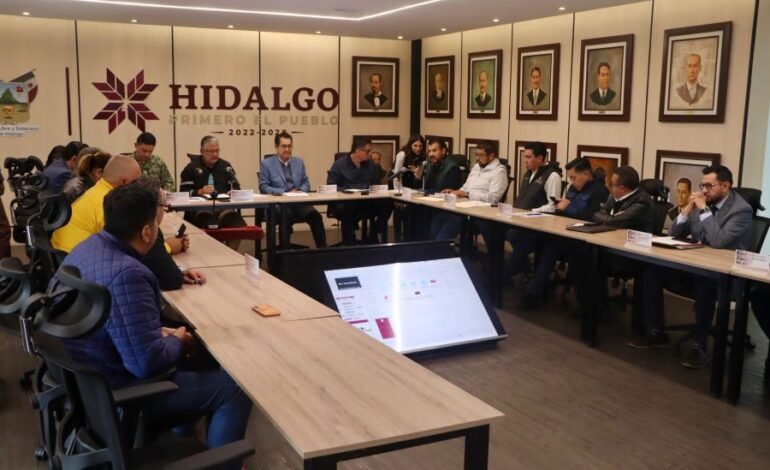 Gobierno de Hidalgo Fortalece Acciones de Atención Ante Afectaciones Por Lluvias