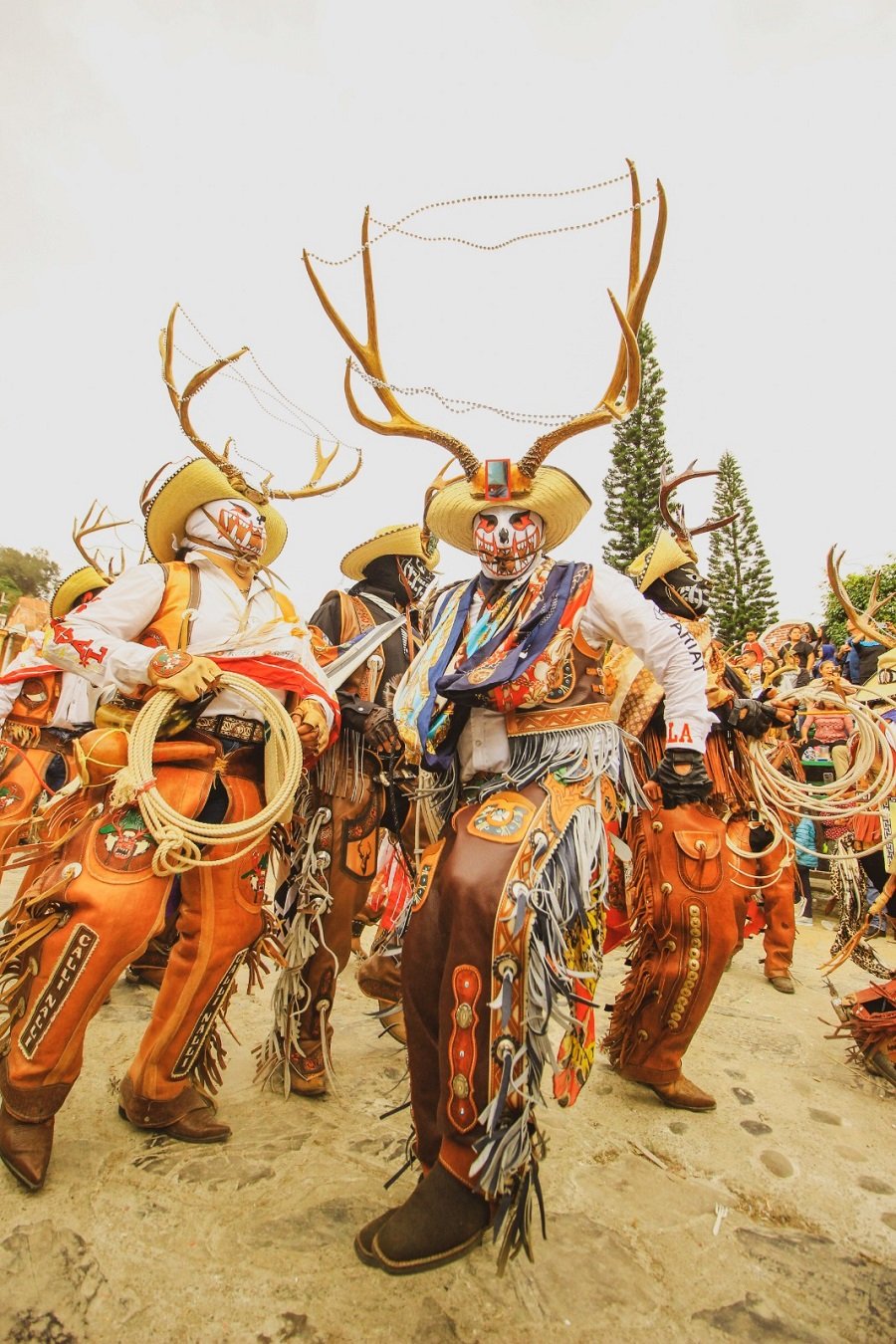 Los cuernudos de Calnali llevarán el carnaval de la Huasteca al Festival Internacional Cervantino