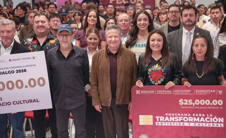 Menchaca Impulsa El Talento Que Lleve La Cultura Hidalguense Más Allá de Sus Fronteras
