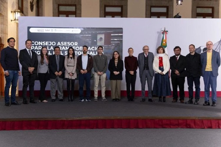 Presidenta Claudia Sheinbaum Presenta al Consejo Asesor Para La Transformación Digital del Sector Salud; Automatizará La Entrega de Medicamentos e Insumos Médicos