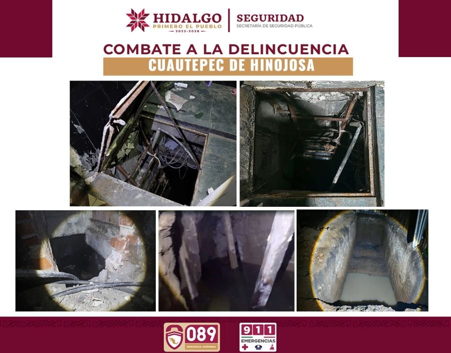 SSPH Desmantela Laboratorio Clandestino y Descubre Túnel en Cuautepec