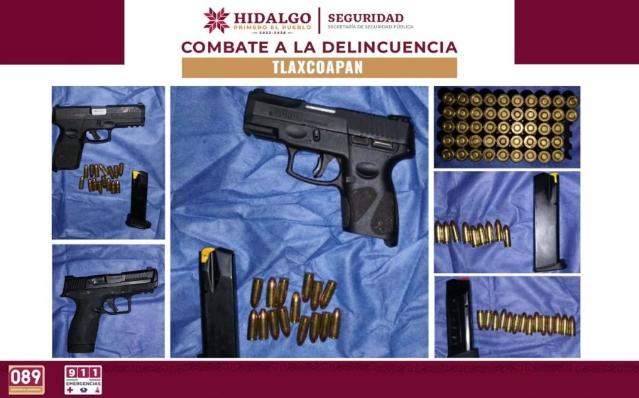 SSPH desmantela punto presuntamente utilizado para la venta y distribución de narcóticos en Tlaxcoapan